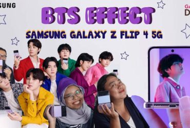 Video: Bts Effect Di Samsung Galaxy Z Flip4 5G