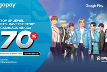 Jajal game BTS Universe Story dan dapatkan promo menarik dari GoPay!