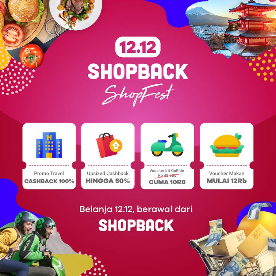 Belanja 1212 berawal dari SHOPBACK