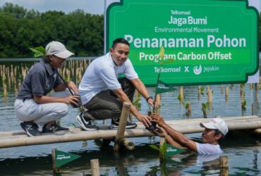 Telkomsel Jaga Bumi Luncurkan Program Carbon Offset