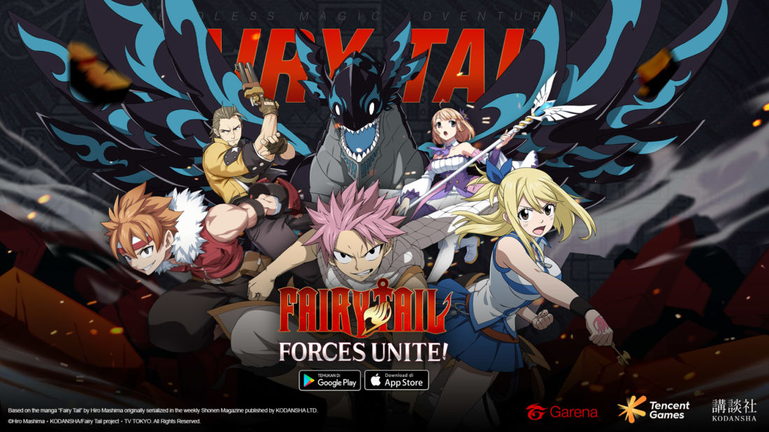 Game Fairy Tail: Forces Unite! Resmi Dirilis