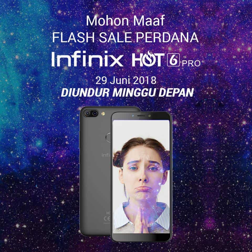 flash sale infinix diundur