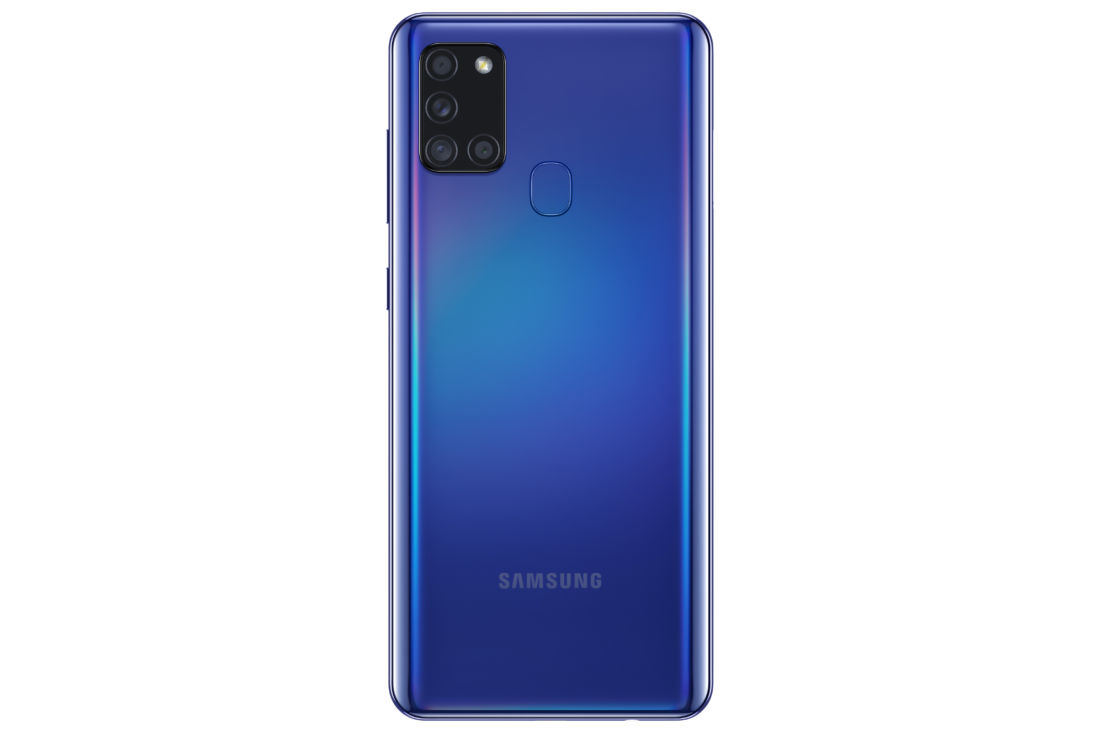 Galaxy A21S Rear Look Blue