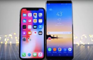 Galaxy S9 vs IPhone X