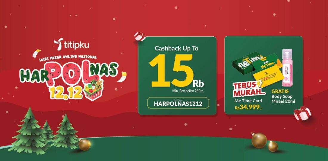 Promo HARPOLNAS 12.12 Siap Manjakan Pelanggan Titipku