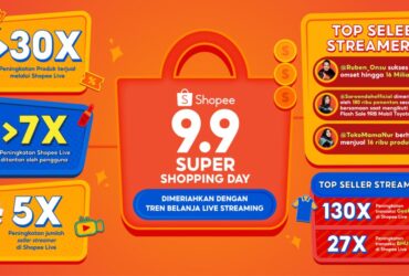 Peningkatan Produk Terjual Lebih dari 30 Kali Lipat Melalui Shopee Live