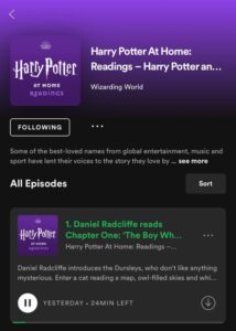 Audiobook Harry Potter