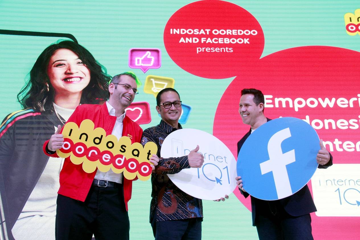 Indosat Ooredoo gandeng Facebook