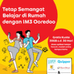 Indosat Ooredoo kasih kuota gratis 30GB di platform belajar online