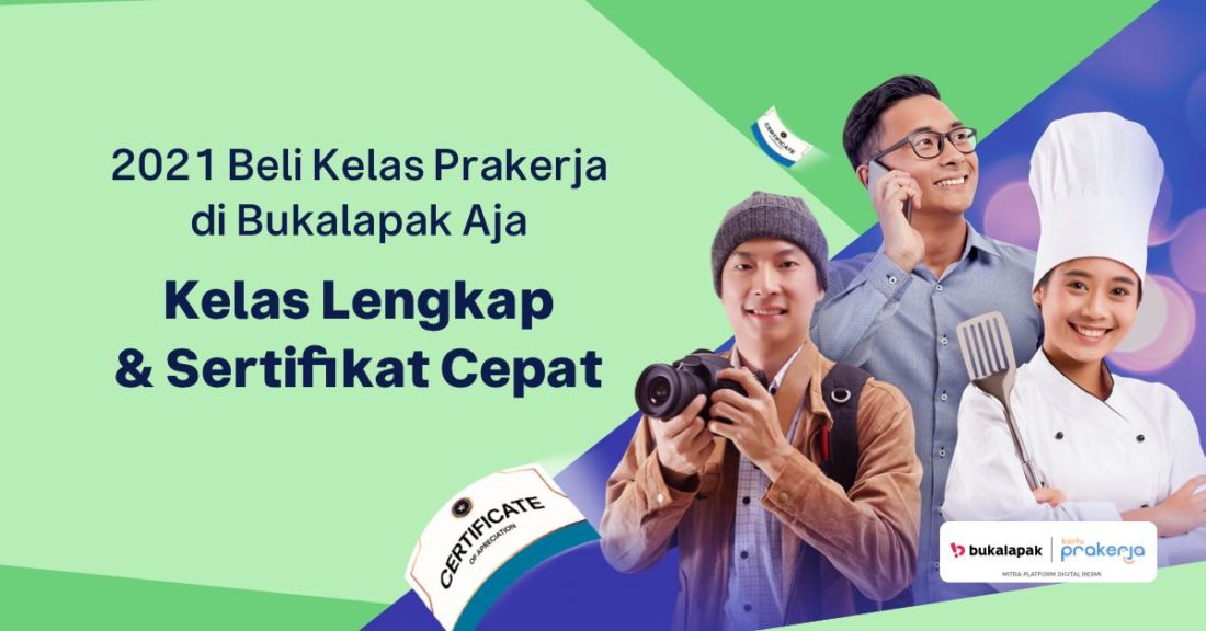 Bukalapak Buka Kursus Untuk Program Kartu Prakerja Gelombang 12