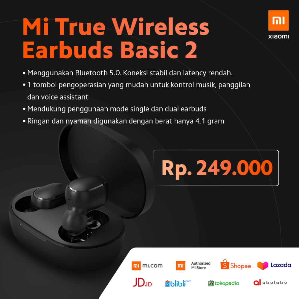 Mi True Wireless Earbuds Basic 2