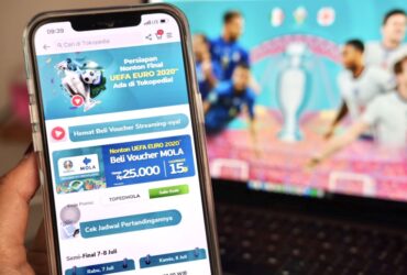 Cara Asyik dan Aman Nobar Final EURO 2020 ala Tokopedia