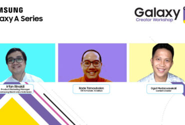 Belajar jadi konten kreator Di Galaxy Creator Workshop