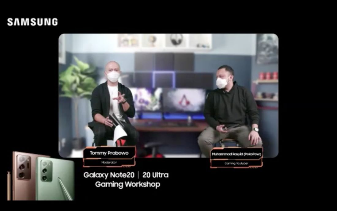 Samsung Menggelar Acara Samsung Galaxy Note20 Gaming Workshop Yang Mengupas Tuntas Tentang Bermain Game Menggunakan Fitur Fitur Powerful Samsung Galaxy Note20 Ultra