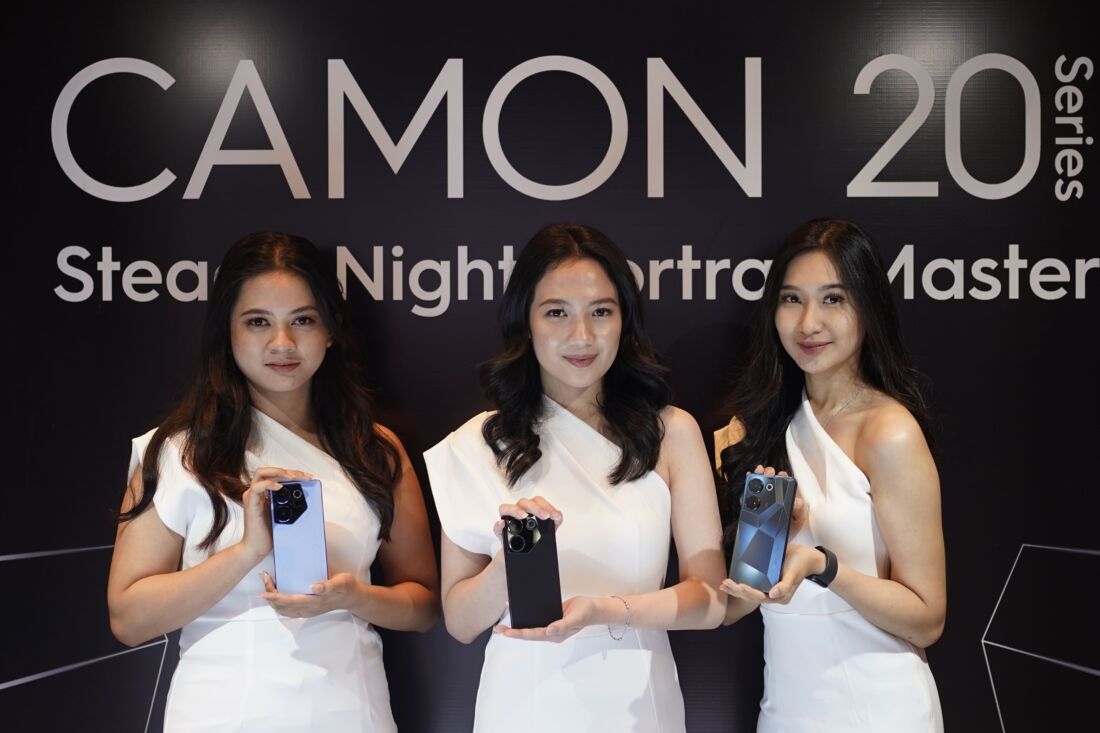 TECNO Camon 20 Premier 5G dan 20 Pro Indonesia Bawa Resolusi Tinggi