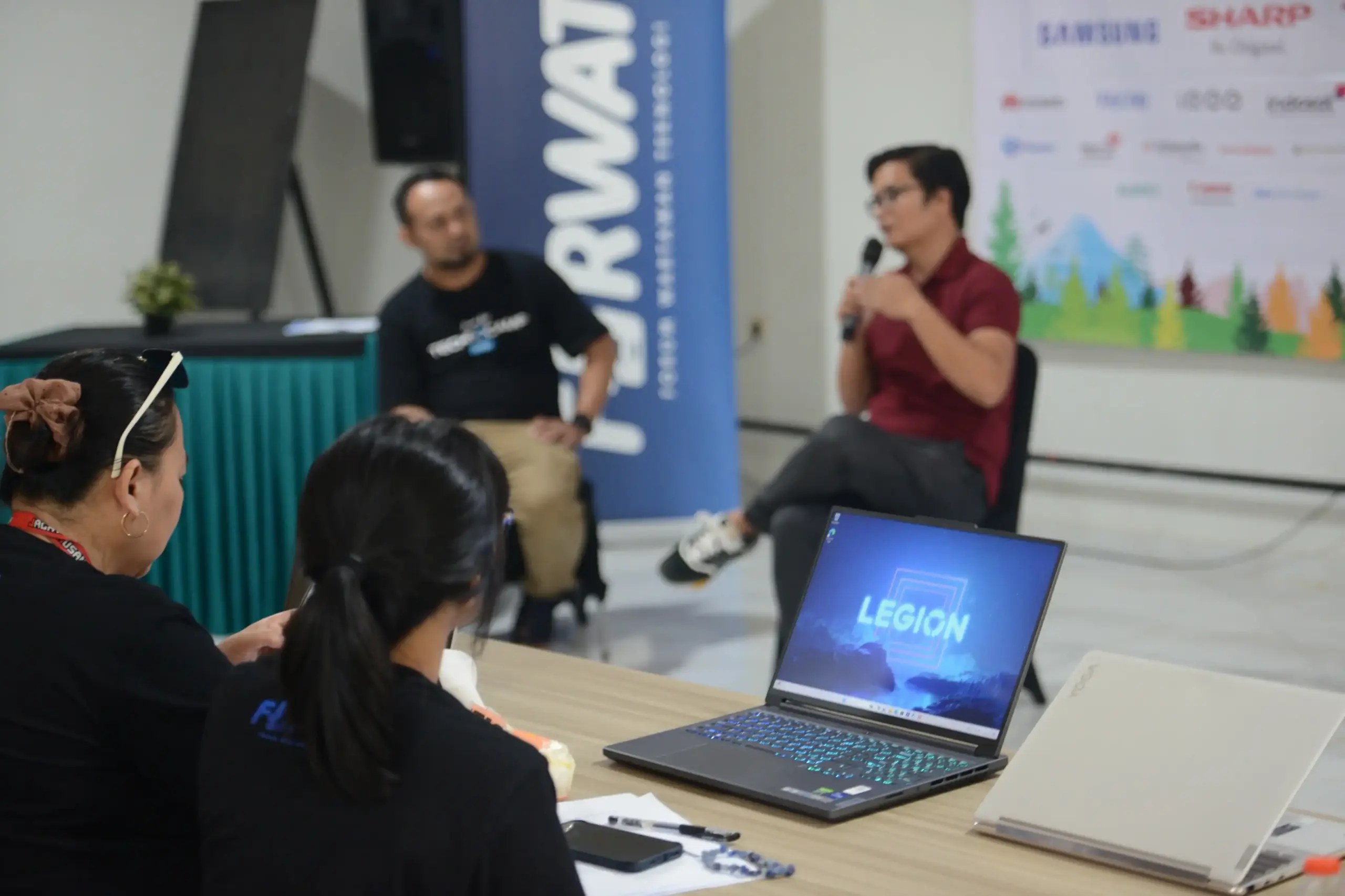 Workshop Mengenal Homeless Media di Technocamp2024 