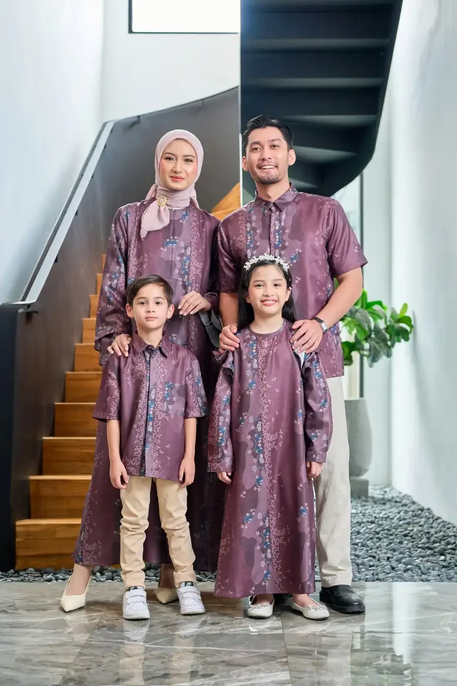 Padu padan baju dengan anak 