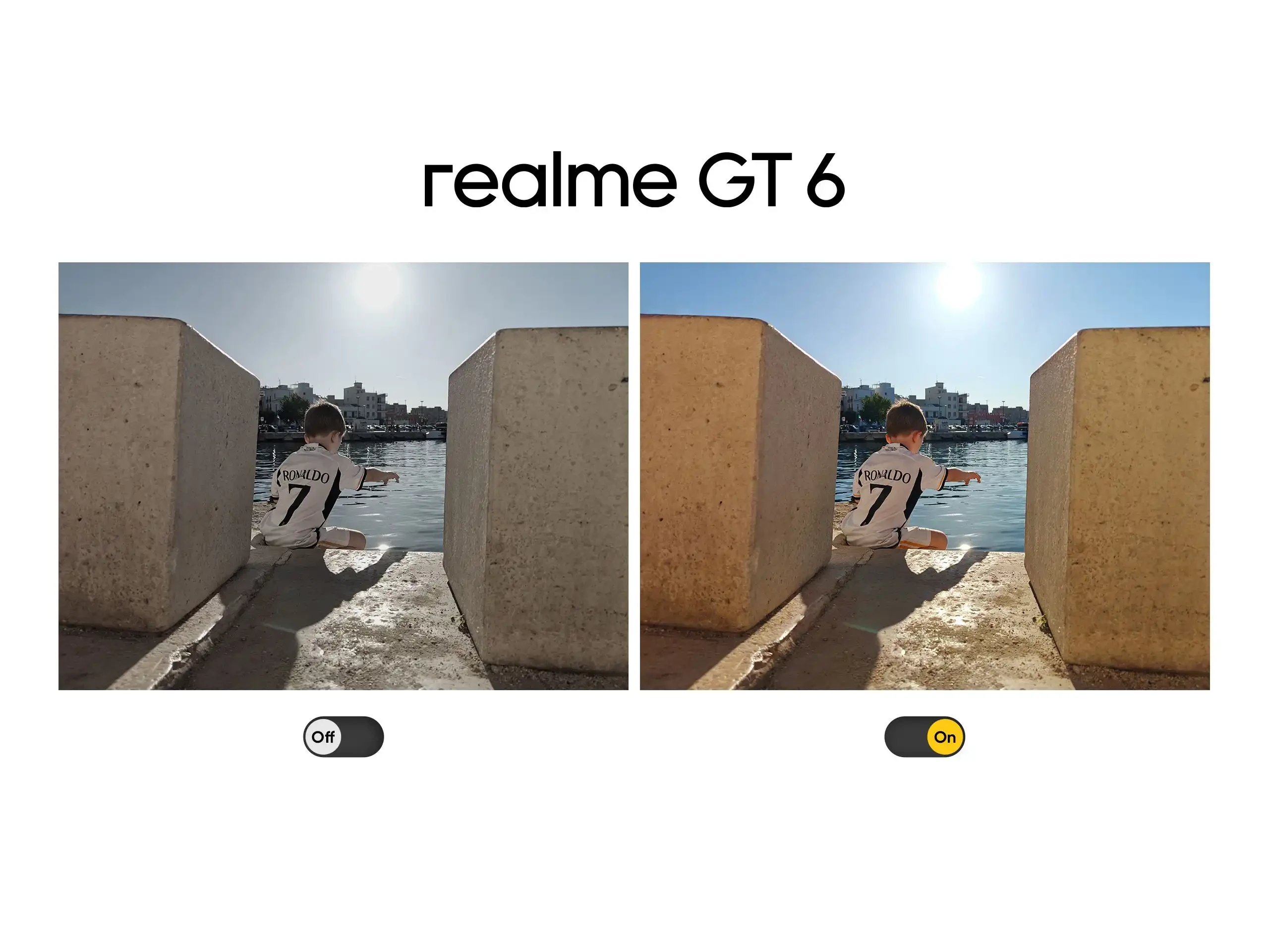 Beda layar 6000 nits di realme GT 6 