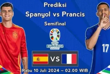 Euro 2024: Spanyol vs Prancis