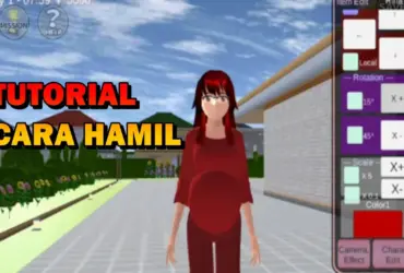 Tutorial Cara Cepat dan Instan Membuat Karakter Hamil di Sakura School Simulator