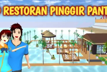 ID Props Restoran Tepi Pantai Terbaru 2024 di Sakura School Simulator