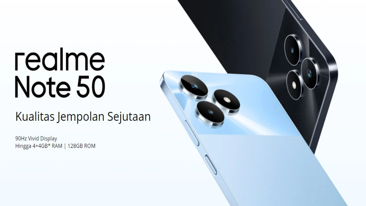 Realme Note 50: HP 1 Jutaan dengan Spesifikasi Mumpuni