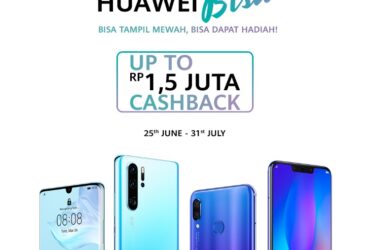 Huawei kasih cashback hingga 1