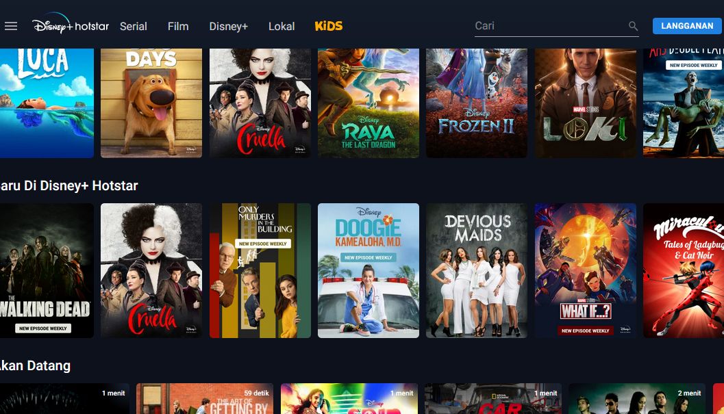 Disney Hotstar Kini Ada di IndiHome