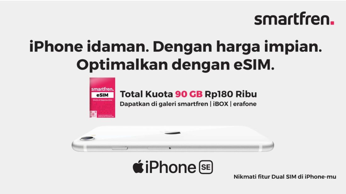 Esim Smartfren Untuk Iphone Se