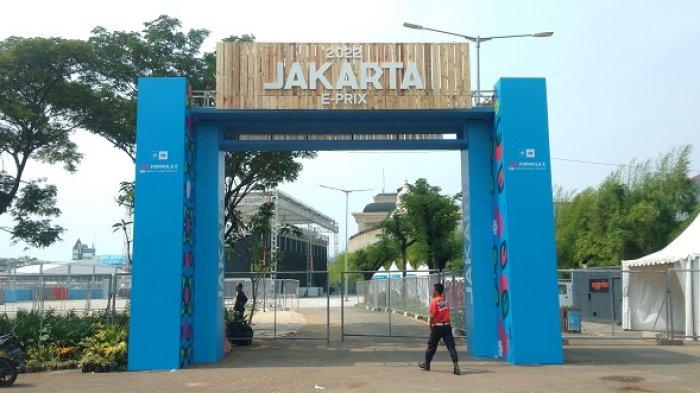 Di Sirkuit Jakarta E-Prix Ancol