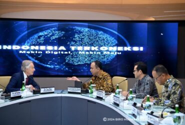 Kominfo Ajak Eks Perdana Menteri Inggris Tony Blair Diskusi Soal Transformasi Digital