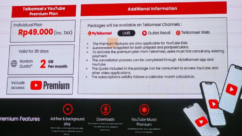 Paket Youtube Premium