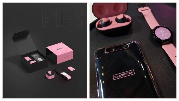 ponsel edisi khusus blackpink pada samsung galaxy a80 dan galaxy buds