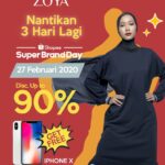 ZOYA hadirkan Koleksi Fearless Selection di Super Brand Day Shopee